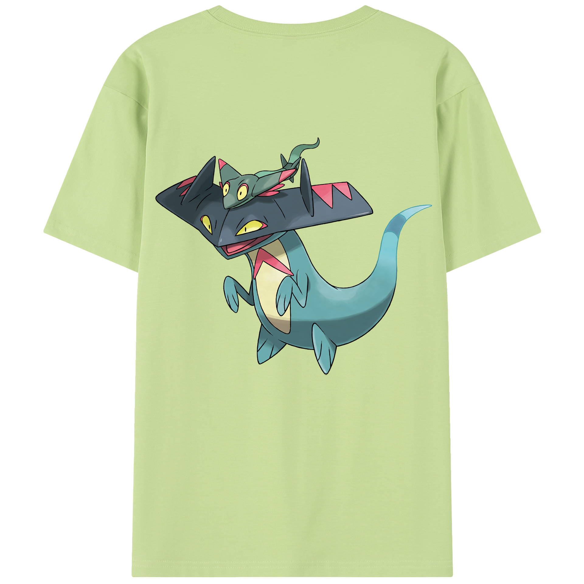 （画像用） ポケットモンスター Pokémon 綿100％半袖Tシャツ（背面プリント）